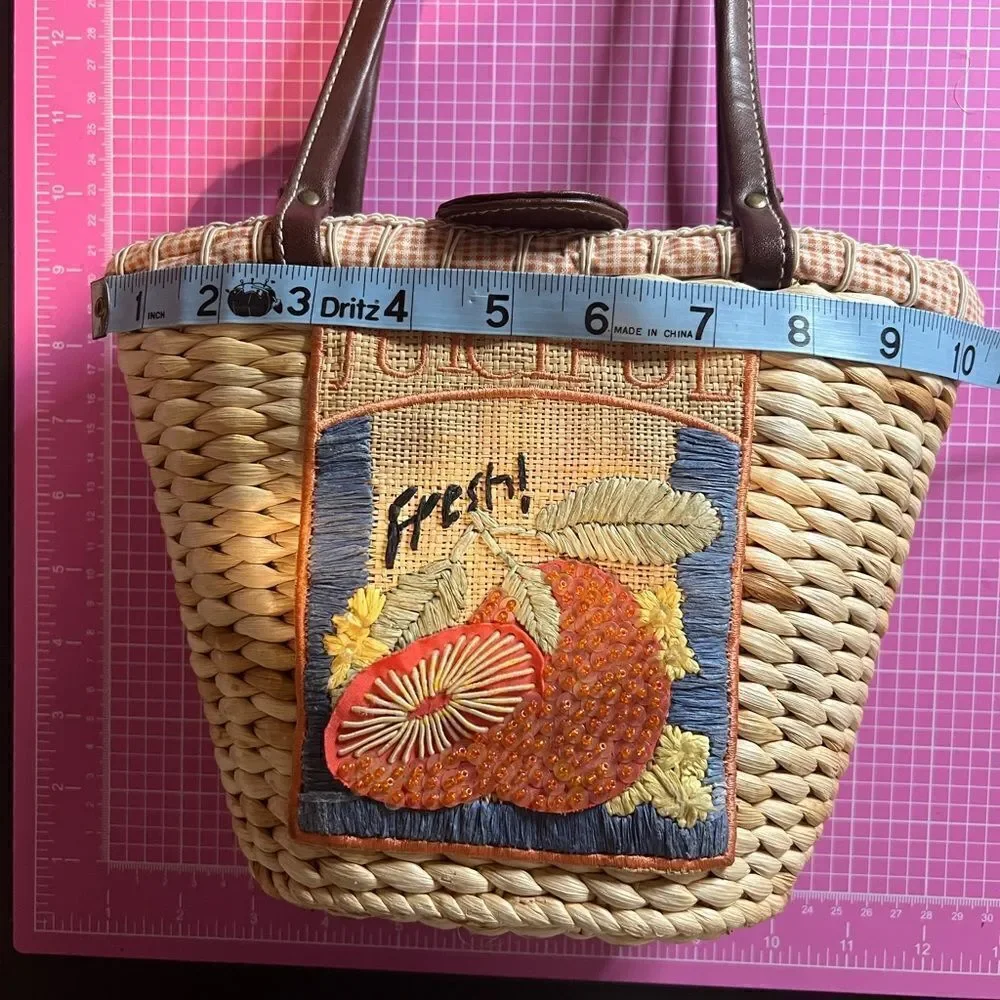 Juiciful Wicker Handbag  - Picture 5 of 10